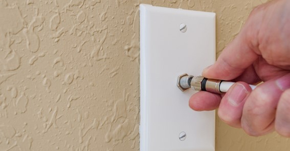 How To Activate A Coaxial Outlet For Internet